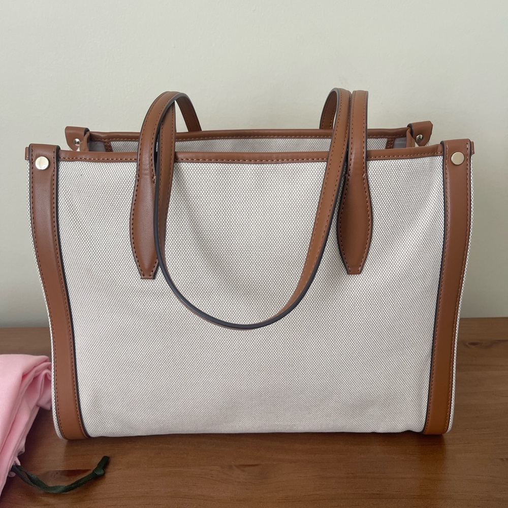 Gently used Kate Spade Market Canvas Tote - Picture 4 of 11
